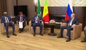 L'Afrique est "victime" du conflit en Ukraine, affirme Macky Sall à Poutine