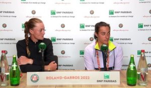 Roland-Garros 2022 - Caroline Garcia et Kristina Mladenovic, en finale, 6 ans après : "On a changé, on a grandi"