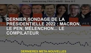 La dernière élection présidentielle 2022 : Macron, Le Pen, Mélenchon... Compiler