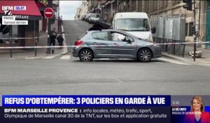Refus d’obtempérer à Paris: la passagère du véhicule est décédée, trois policiers en garde à vue