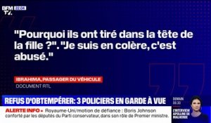 Paris: le témoignage d'un passager de la voiture où une femme a été tuée par des policiers