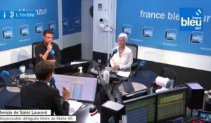 L'Invitée du 7h45: Amicie de Saint Laurent, responsable déléguée "Ordre de Malte 06" - France Bleu Azur (07/06/2022)