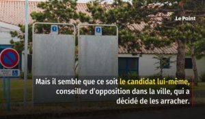 Départementales : un candidat RN fait disparaître ses propres affiches