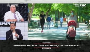 Emmanuel Macron : "Les vacances, c'est en France" - 03/06