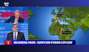 Story 3 : Suspicion d'engin explosif à bord d'un vol N'Djamena-Paris - 03/06
