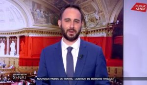 Nouveaux modes de travail : audition de Bernard Thibault - Les matins du Sénat (04/06/2021)