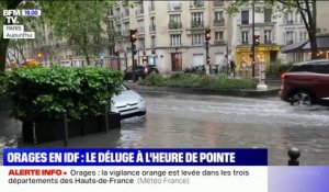 Les Franciliens surpris par les orages ce vendredi matin