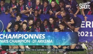 Le PSG soulève la coupe de Championnes de France - D1 Arkema