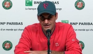Roland-Garros 2021 - Roger Federer : "C'est pas normal d'être de nouveau sur un terrain, de pouvoir jouer 3h30"