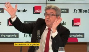 Régionales : "La France insoumise a proposé à tous les partis de gauche une alliance dès le premier tour car dans les questions régionales ne sont pas inclues les divergences nationales", regrette Jean-Luc Mélenchon