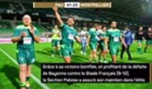 Top 14 - Ce qu'il faut retenir de la 26e journée