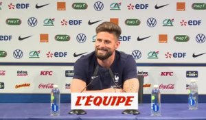Giroud : «Ça me ferait plaisir de fêter l'Euro avec Karim Benzema» - Foot - Bleus