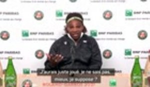 Roland-Garros - Williams : "J'ai juste essayé de gagner un match"