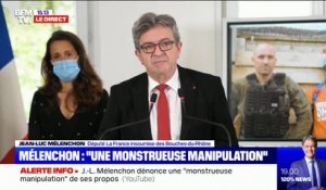 Jean-Luc Mélenchon dénonce "un appel au meurtre" après la vidéo d'un youtubeur d'extrême droitef