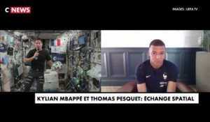 De l’ISS à Clairefontaine : l’échange entre Thomas Pesquet et Kylian Mbappé