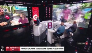 Les tendances GG: Francis Lalanne agresse une équipe de Quotidien - 08/06