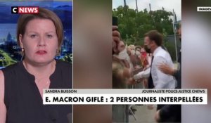 Sandra Buisson revient sur les faits après la tentative de gifle sur Emmanuel Macron dans la Drôme