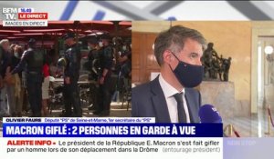 Olivier Faure (PS): "Quand on attaque le président de la République, quand on le gifle, c'est la République que l'on gifle"