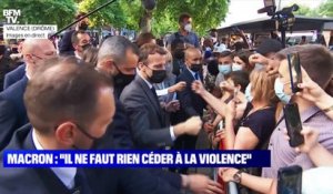 Macron: "Il ne faut rien céder à la violence" (2) - 08/06