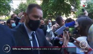Emmanuel Macron giflé lors d’un déplacement dans la Drôme