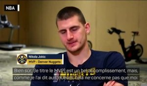 Nuggets - Jokic : "Le titre de MVP est un bel accomplissement"