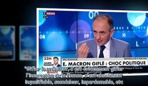 Emmanuel Macron giflé - la position intenable d'Eric Zemmour (1)