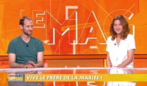 Julia Piaton et Benjamin Lavernhe présentent le film "Le discours"