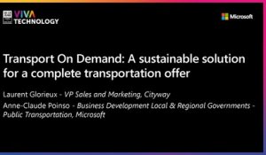 16th June - 10h30-10h50 - FR_FR - Transport On Demand: a sustainable solution for a complete transportation offer - VIVATECHNOLOGY
