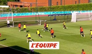 Benzema et Griezmann absents à l'entraînement - Foot - Bleus