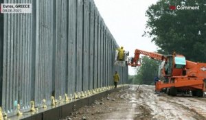 Un mur de 40 km construit par la Grèce pour freiner le flux de migrants