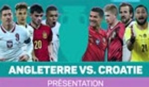 Euro 2020 - Groupe D : - Présentation de Angleterre vs. Croatie