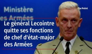 Le général Lecointre quitte ses fonctions de chef d'état-major des Armées