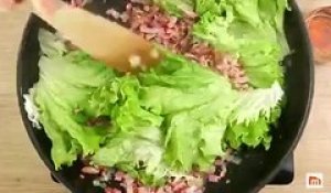 Salade au lard ardennaise