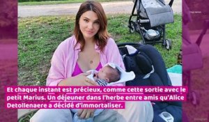 Camille Lacourt et Alice Detollenaere partagent les premiers instants de leur vie de parents