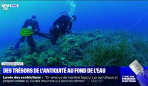 Des trésors de l’Antiquité découverts dans les profondeurs de Saint-Jean-Cap-Ferrat