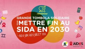 #fetelamour : la grande tombola solidaire Karmadon pour mettre fin au sida en 2030 !