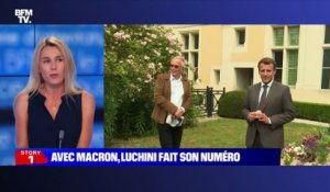 Story 7 : Lecture, Fabrice Luchini s'engage avec Macron - 17/06