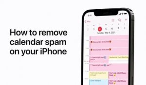 Comment supprimer le spam du calendrier sur votre iPhone