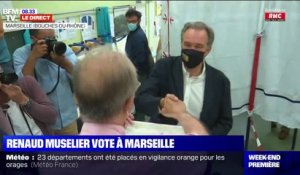 Élection régionales: le président de la région PACA Renaud Muselier, candidat à sa propre réélection, vote