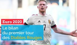 Euro 2020: le bilan du premier tour des Diables Rouges