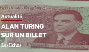 Alan Turing, effigie du nouveau billet de 50 livres de la Banque d’Angleterre