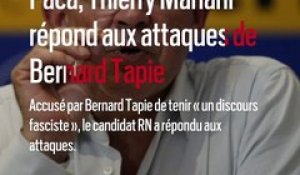 Le RN “fasciste” ? En Paca, Thierry Mariani répond aux attaques de Bernard Tapie