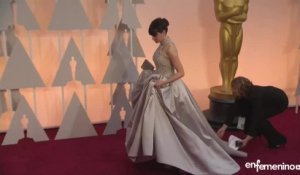 Las peor vestidas de los Oscar 2015