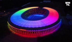 Trois stades s'illuminent aux couleurs LGBT en Allemagne après le refus de l'UEFA pour le match contre la Hongrie à l'Allianz Arena