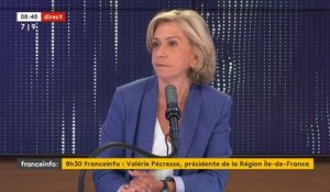 Régionales : Valérie Pécresse annonce "un audit sur les lycées municipaux de la ville de Paris compte tenu de leur état de vétusté"