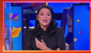 Sarah Fraisou en larmes sur le plateau de TPMP