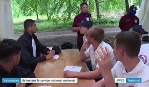 Service national universel : première journée de stage pour 115 jeunes dans les Yvelines