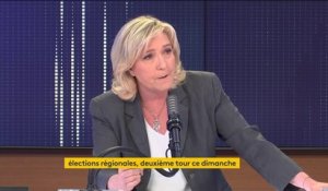 Élections régionales : "J'ai besoin de vous, il faut aller voter pour renverser les résultats du premier tour", lance Marine Le Pen à ses électeurs