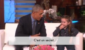Macey rencontre Barack Obama chez Ellen DeGeneres