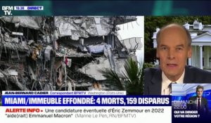 Immeuble effondré à Miami: Joe Biden devrait s'exprimer pour dire sa solidarité avec les victimes et son soutien aux sauveteurs
